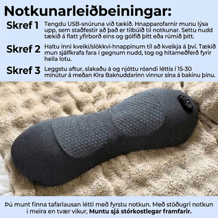 Baknuddari með Hita og Titring