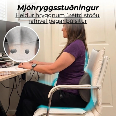 Baknuddari með Hita og Titring