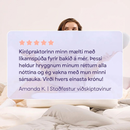 Mellow Líkamspúði