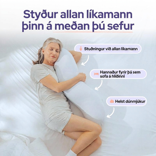 Mellow Líkamspúði