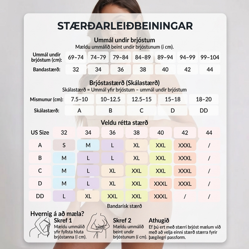 Víralaus Stuðningsbrjóstahaldari VIP